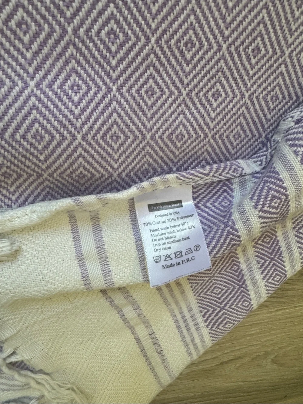 4 Turkish Cotton Peshtemal Towels